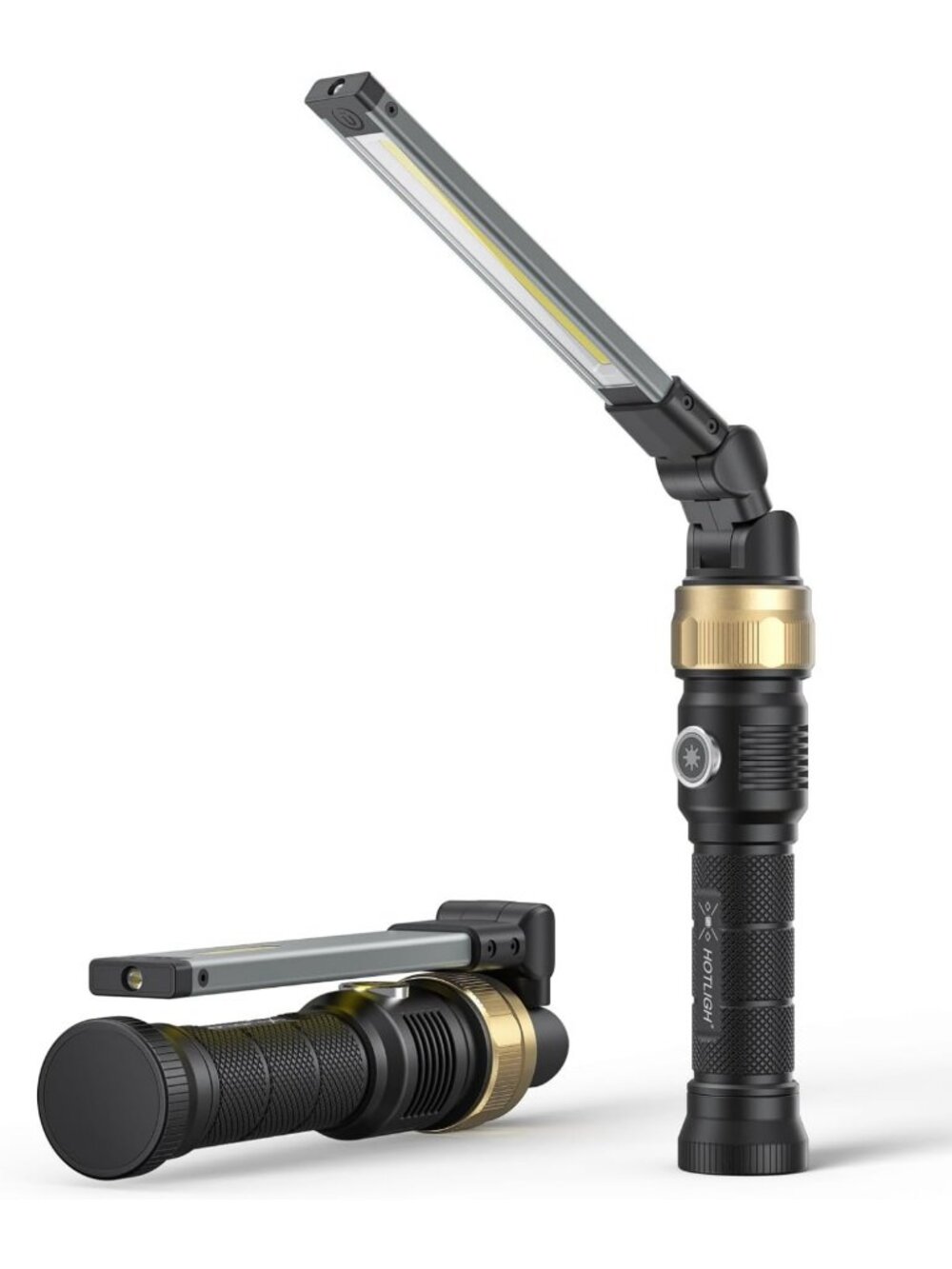 Rechargeable Magnetic Work Light, 1200 Lumens, 360° Rotating Design, Ideal for